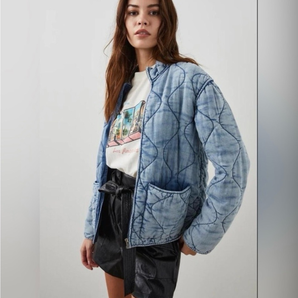 Rails Denver Quilted Denim Jacket